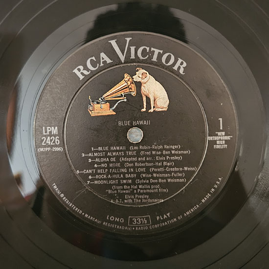 Lado A - Blue Hawaii