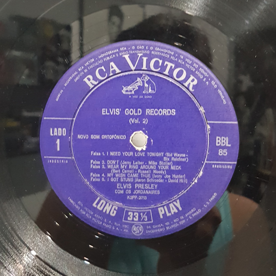 Lado A - Elvis Gold Redords 2
