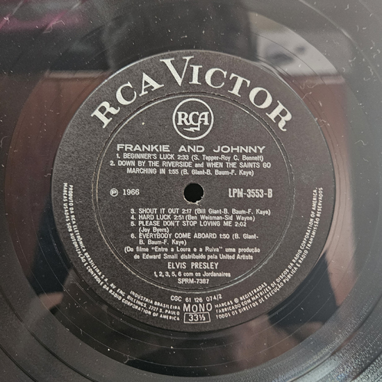 Lado B - Frankie and Johnny