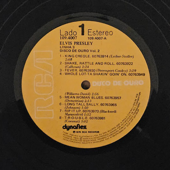 Lado A - Elvis Presley Vol. 2