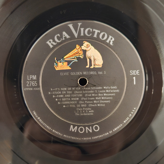 Lado A - Elvis Golden Records 3	