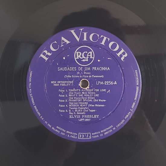 Lado A - G.I.Blues - Saudades de um Pracinha