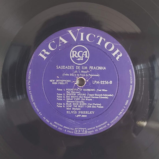 Lado B - G.I.Blues - Saudades de um Pracinha