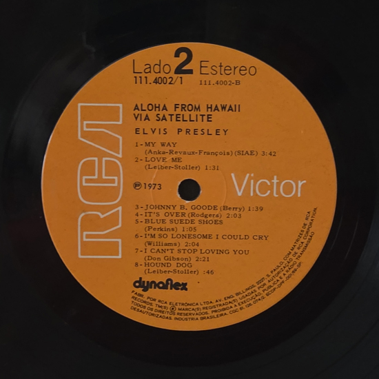 Lado B - Aloha From Hawaii Via Satellite