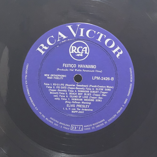 Lado B - Blue Hawaii