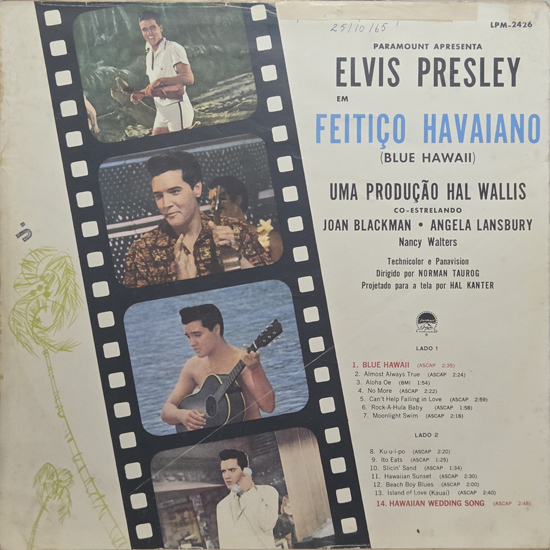 Contra Capa - Blue Hawaii