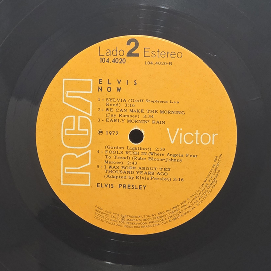 Lado B - Elvis Now