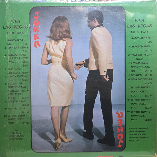 Contra Capa - Viva Las Vegas