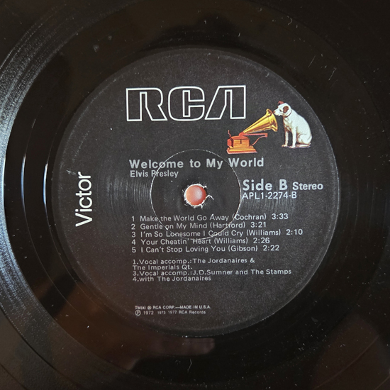 Lado B - Welcome To My World