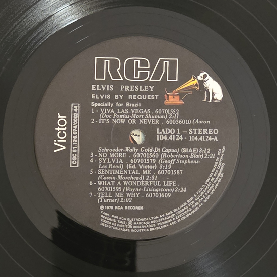 Lado A - Elvis By Request - Specially For Brazil