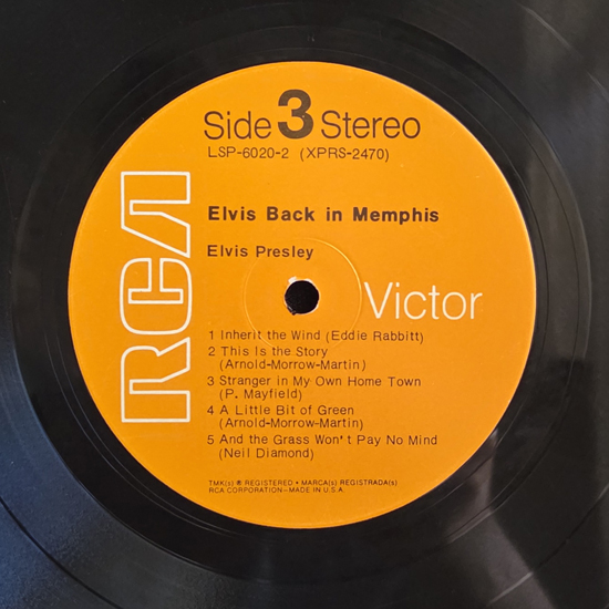 Lado B - From Memphis to Vegas / From Vegas to Memphis