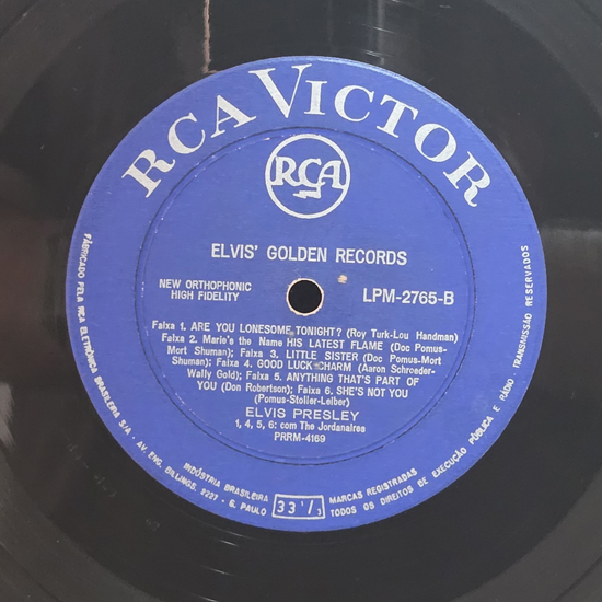 Lado B - Elvis Golden Records 3