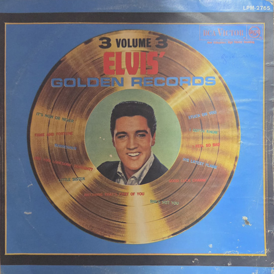 Capa - Elvis Golden Records 3