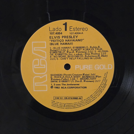 Lado A - Feitiço Havaiano