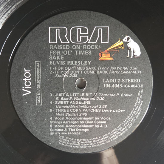 Lado B - Raised On Rock