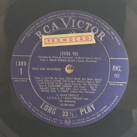 Lado A - Loving You