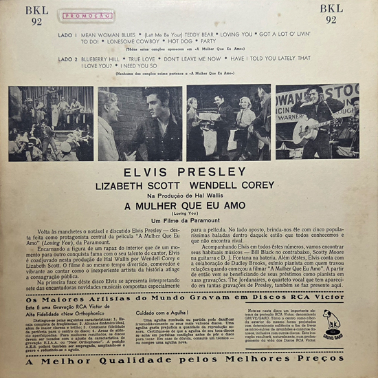 Contra Capa - Loving You