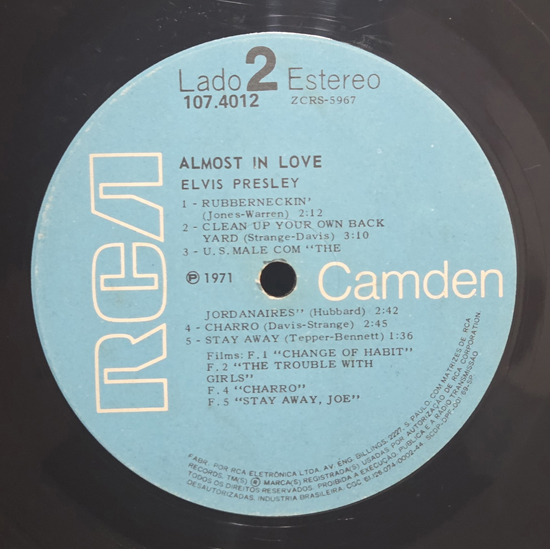 Lado B - Almost in Love