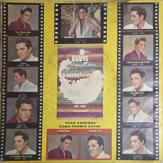 Contra Capa - O Seresteiro de Acapulco