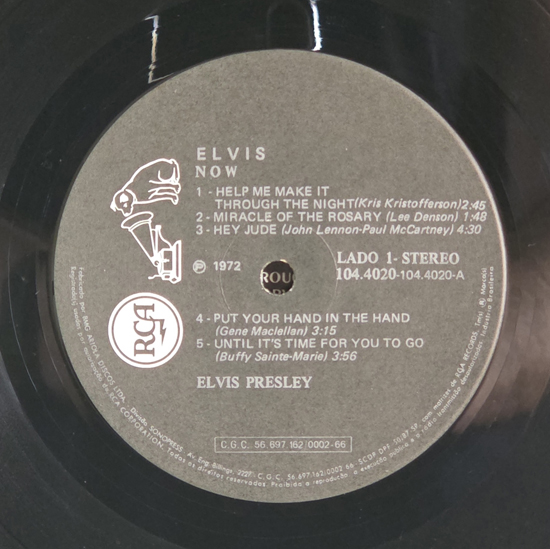 Lado A - Elvis Now