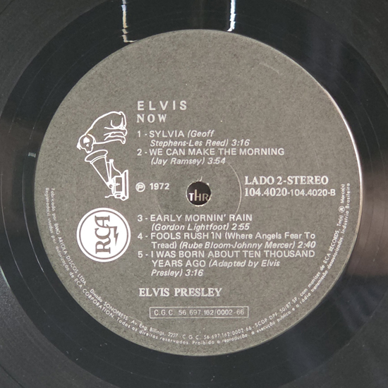 Lado B - Elvis Now