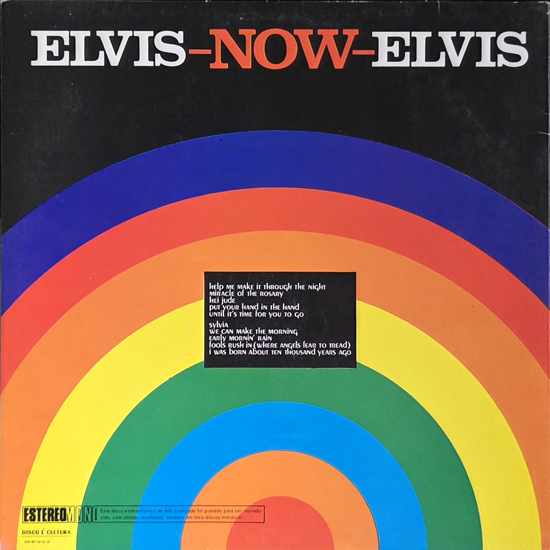 Contra Capa - Elvis Now