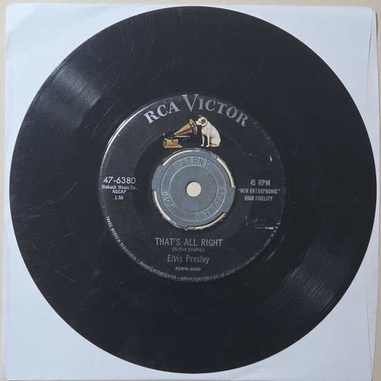 Lado A - That’s All Right / Blue Moon of Kentucky