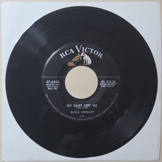 Lado B - I Want You, I Need You, I Love You / My Baby Left Me