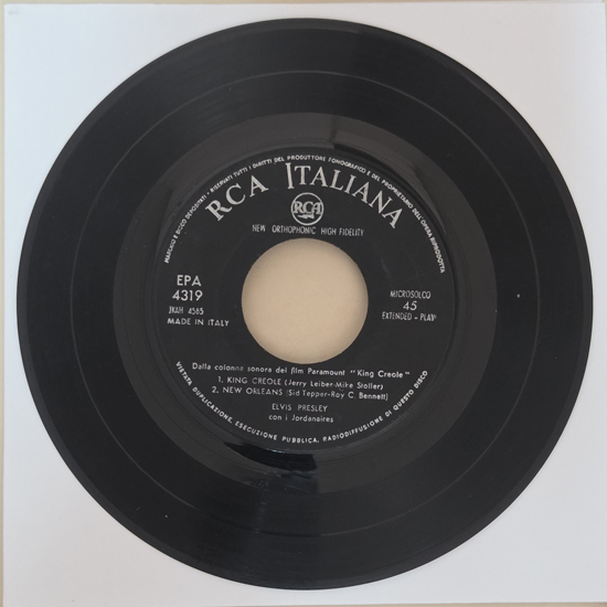 Lado A - King Creole