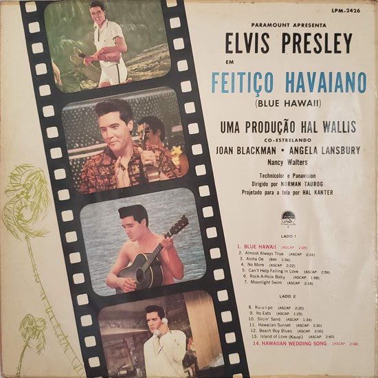 Contra Capa - Blue Hawaii