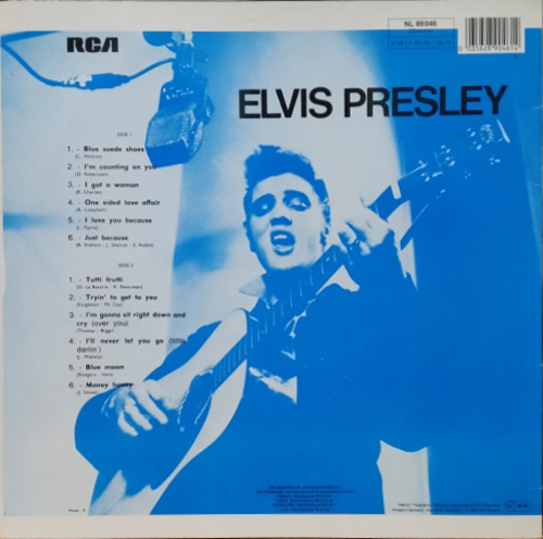 Contra Capa - Elvis Presley