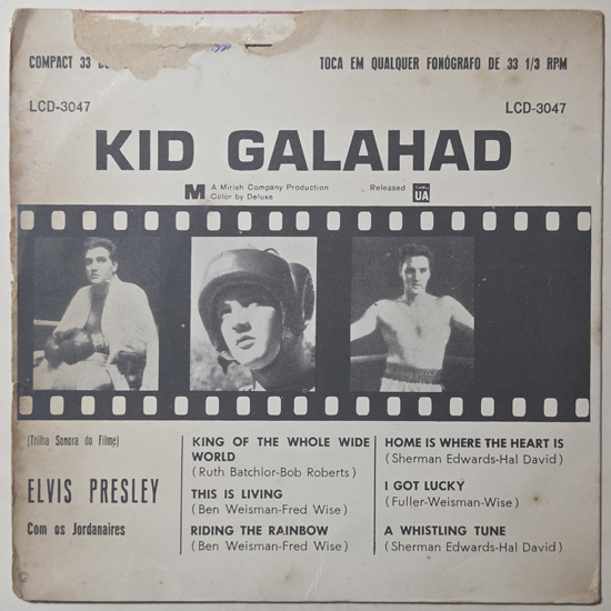 Contra Capa - Kid Galahad