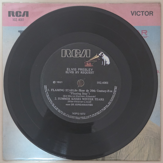 Lado A - Elvis By Request - Flaming Star