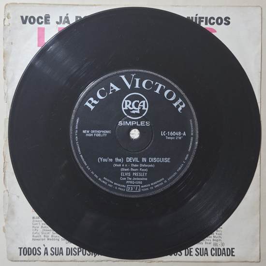 Lado A - Devil In Disguise / Please Don't Drag That String Around