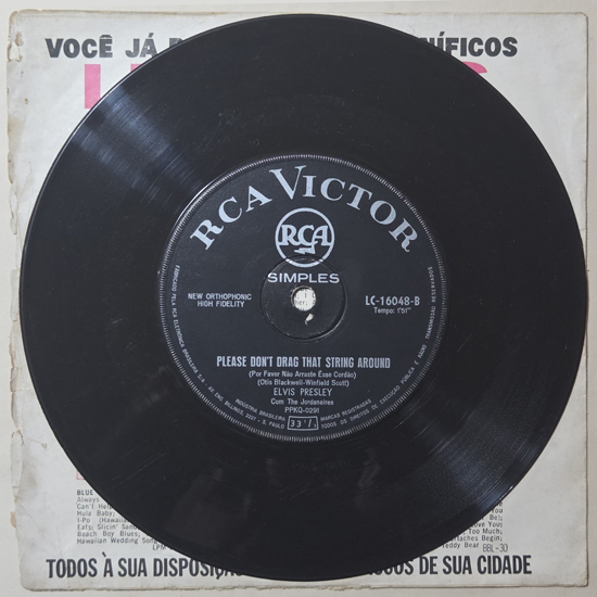 Lado B - Devil In Disguise / Please Don't Drag That String Around