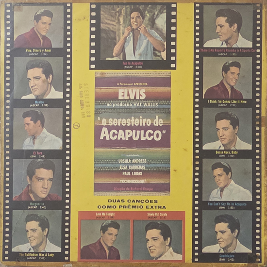 Contra Capa - O Seresteiro de Acapulco