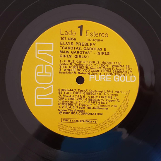 Lado A - Garotas e mais Garotas