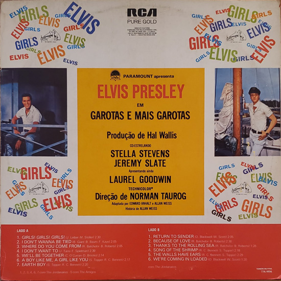 Contra Capa - Garotas e mais Garotas
