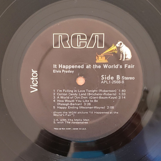 Lado B - It Happened At The Worlds Fair