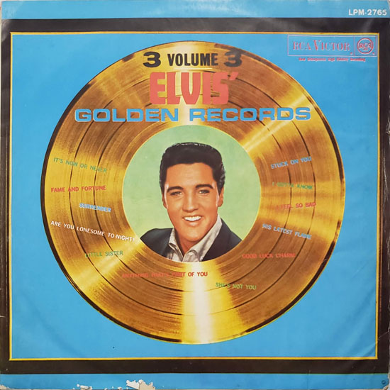 Capa - Elvis Golden Records 3