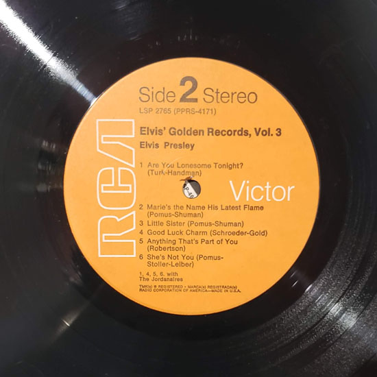 Lado B - Elvis Golden Records 3