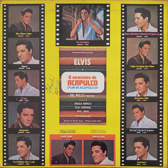 Contra Capa - O Seresteiro de Acapulco