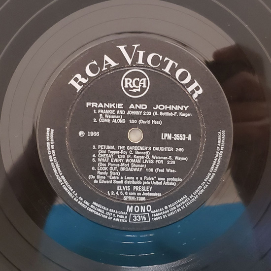 Lado A - Frankie and Johnny