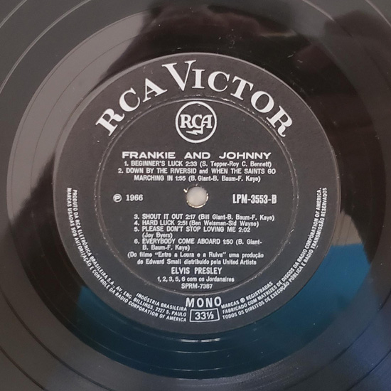Lado B - Frankie and Johnny