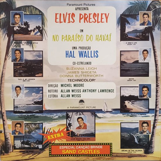 Contra Capa - No Paraíso Do Havaí
