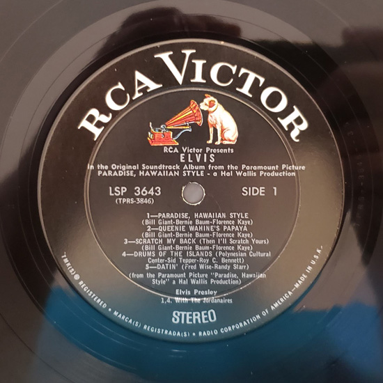 Lado A - Paradise, Hawaiian Style