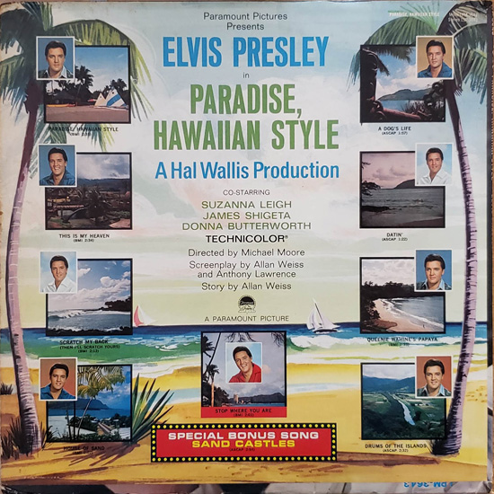 Contra Capa - Paradise, Hawaiian Style