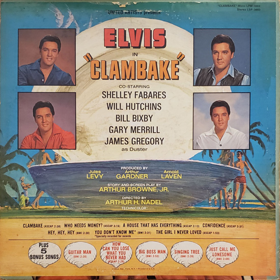 Contra Capa - Clambake