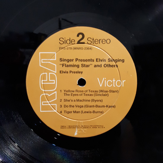 Lado B - Singer Presents Flaming Star