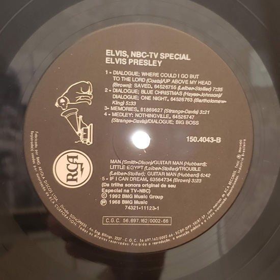 Lado B - Elvis - NBC-TV Special